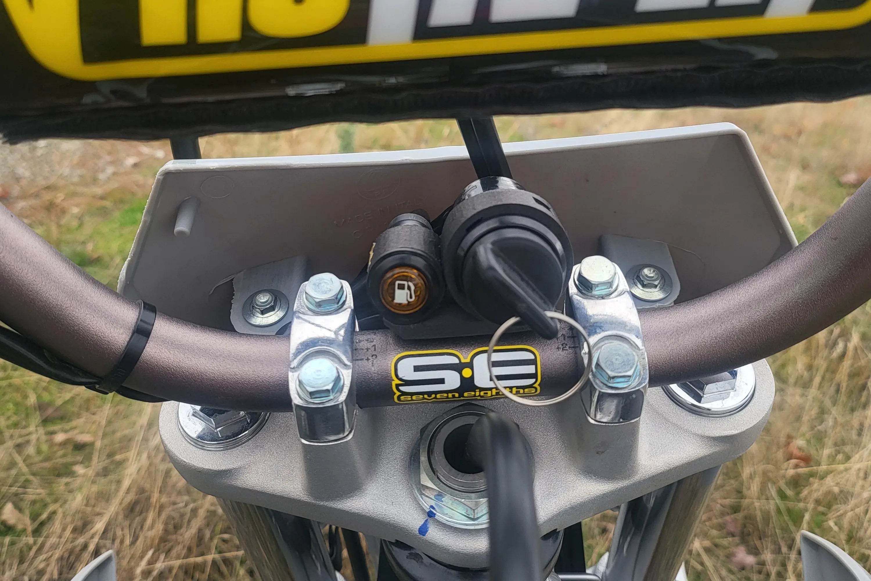 2019+ Honda CRF 110 key relocation mount